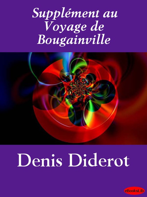 Title details for Supplément au Voyage de Bougainville by Denis Diderot - Available